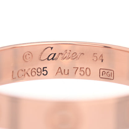 Cartier 18K Pink Gold 3.5mm LOVE Wedding Band Ring 54 7 4 of 4