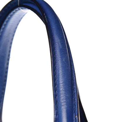 Jimmy Choo Shiny Calfskin Suede Monna L Cobalt 13 of 17