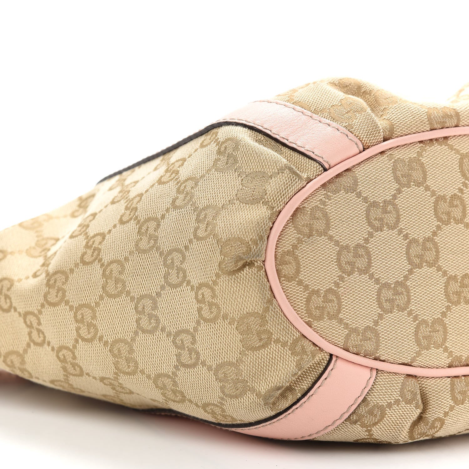 Gucci Monogram Small Gold D Ring Tote Pink 27 of 28