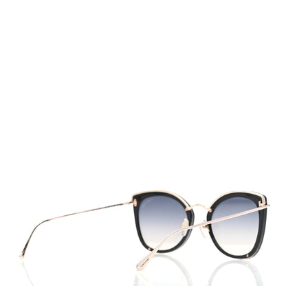 Tom Ford Charlotte Sunglasses TF657 Blue Havana 4 of 8