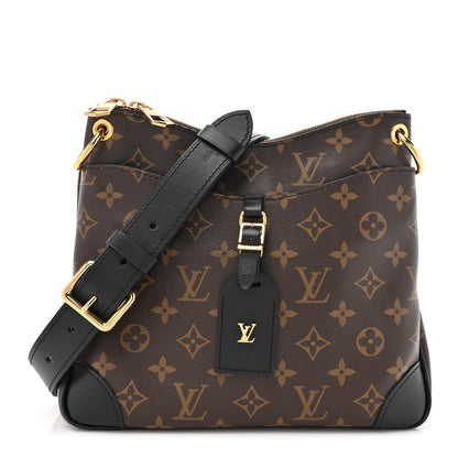 Louis Vuitton Monogram Odeon PM Black 1 of 14