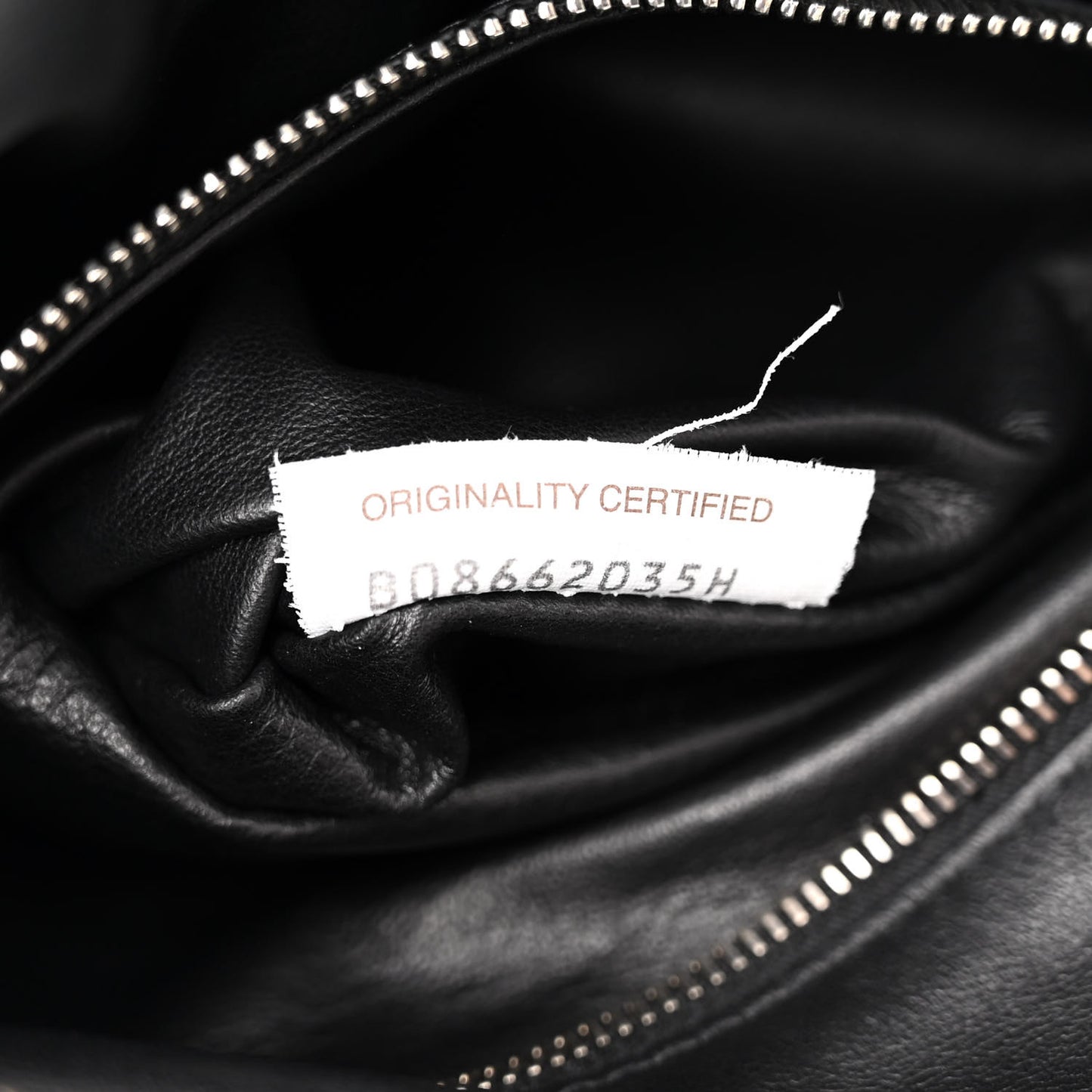 BOTTEGA VENETA Nappa Intrecciato BV Twist Black