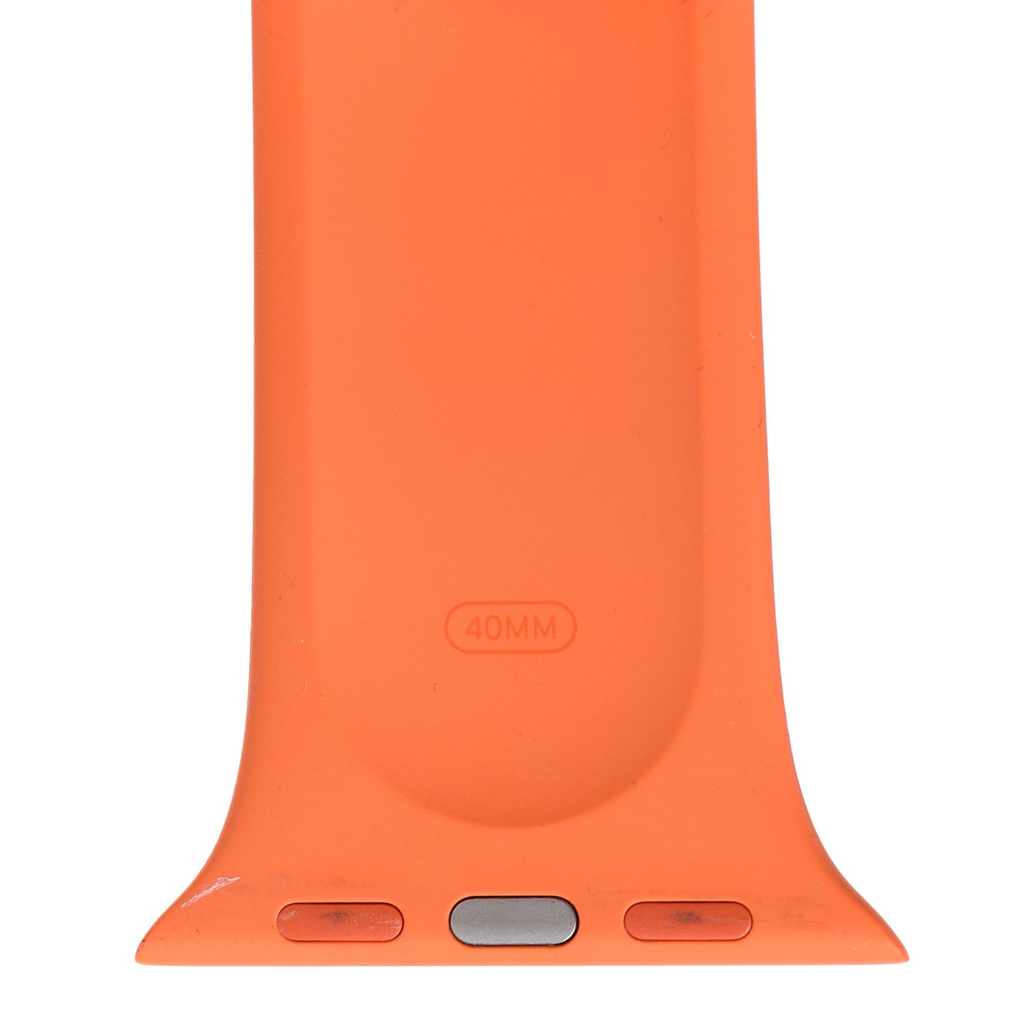 Silicone 38mm Apple Sports Watch Single Tour Band Orange