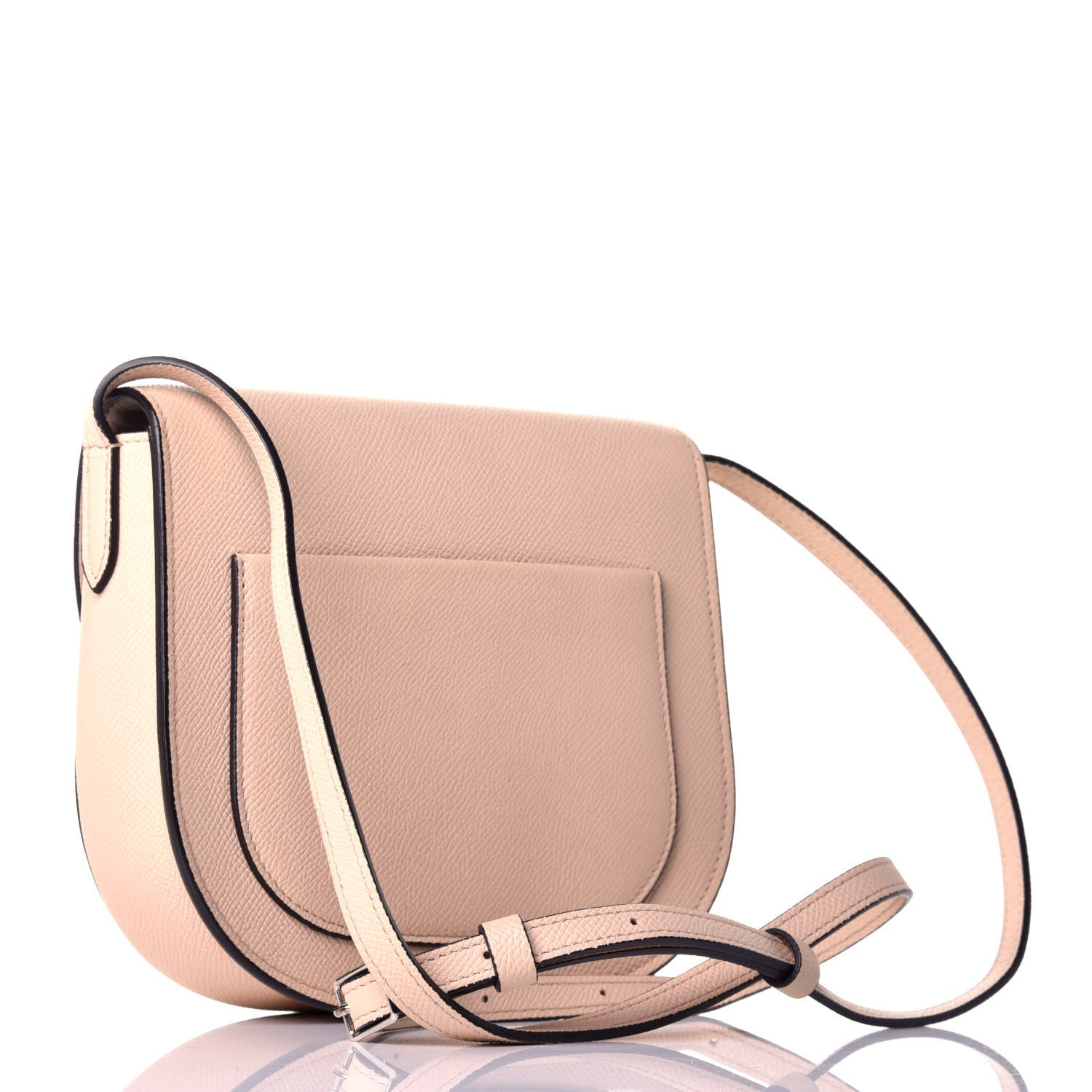 Celine Grained Calfskin Small Trotteur Powder 3 of 9