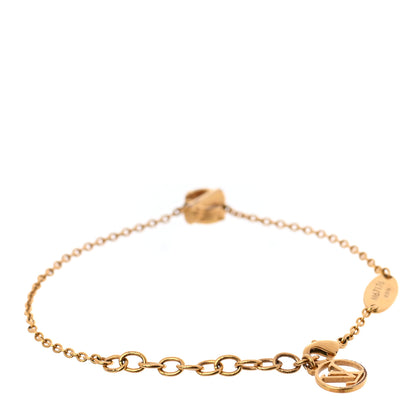 Louis Vuitton LV And Me Letter S Bracelet Gold 3 of 5