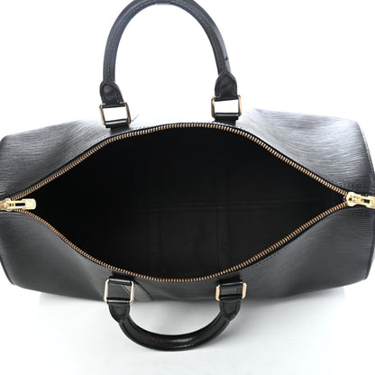 Louis Vuitton Epi Keepall 45 Black 4 of 4