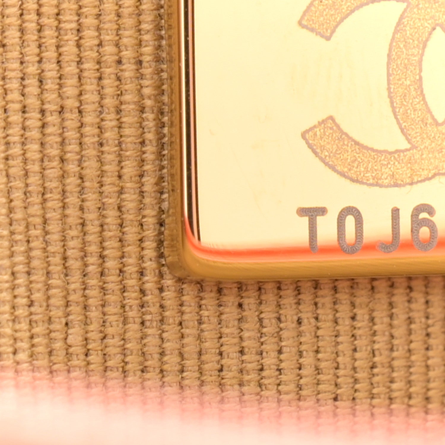 Chanel Lambskin Quilted Pearl Crush Wallet on Chain WOC Light Orange 8 of 11