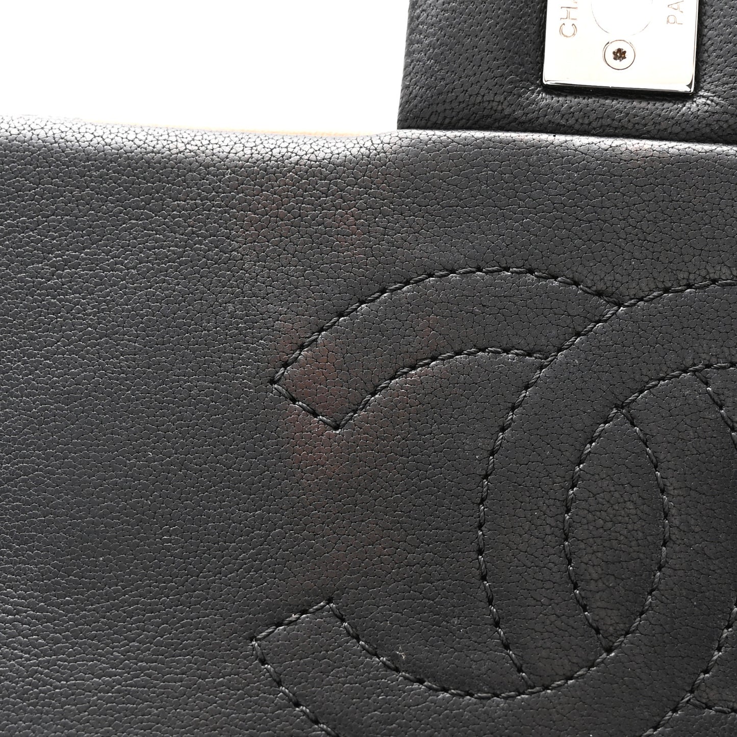 Lambskin Plexiglass Quilted Small Cuba Color Flap Black Multicolor