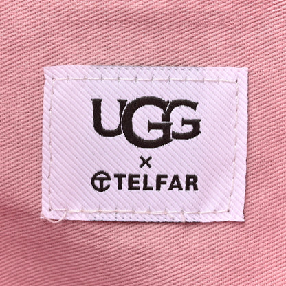 Telfar X UGG Suede Shearling Large Shopping Bag Pink 6 of 10