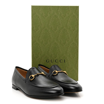Gucci Calfskin Womens Jordaan Loafers 39 Black 9 of 9
