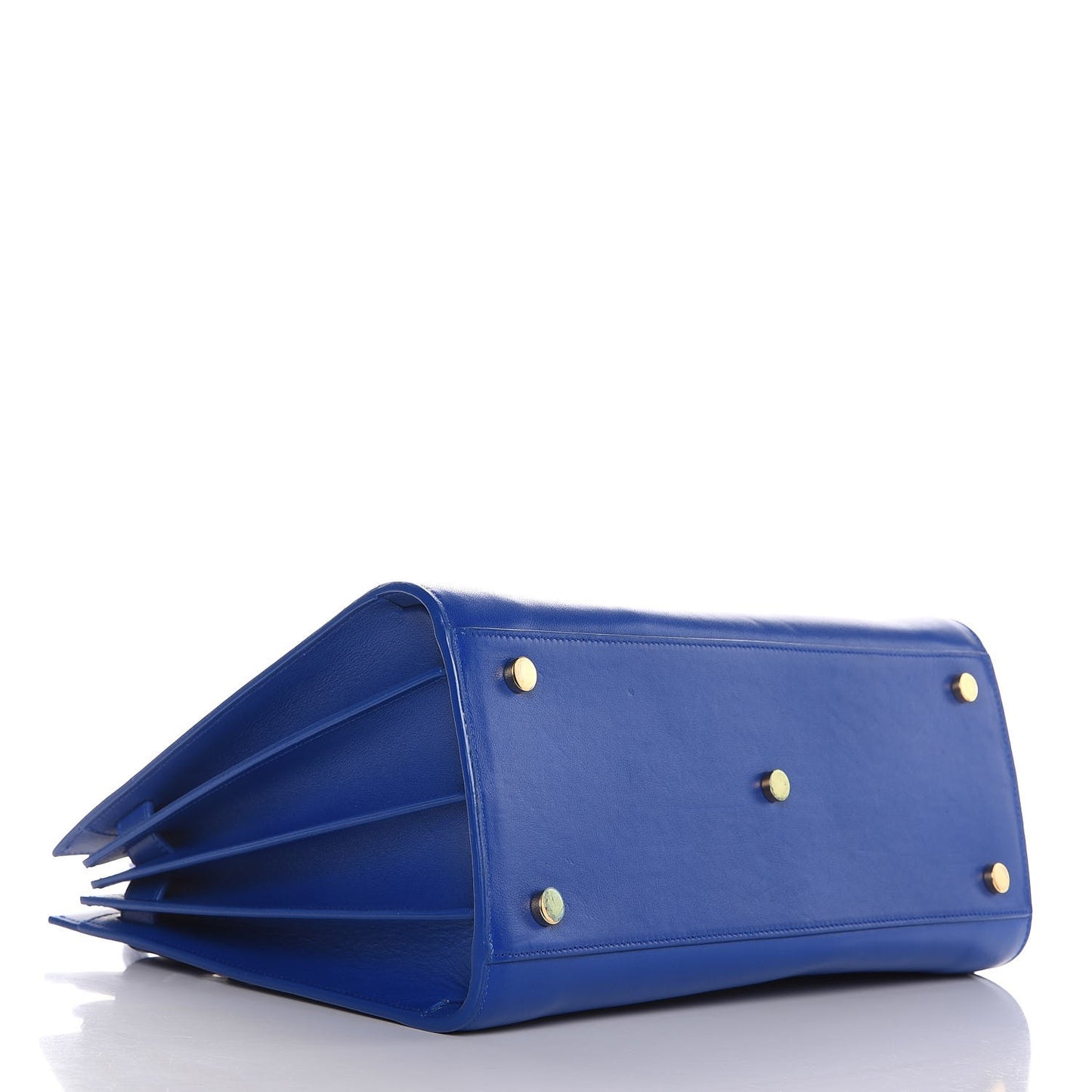 Calfskin Small Sac De Jour Blue Majorelle