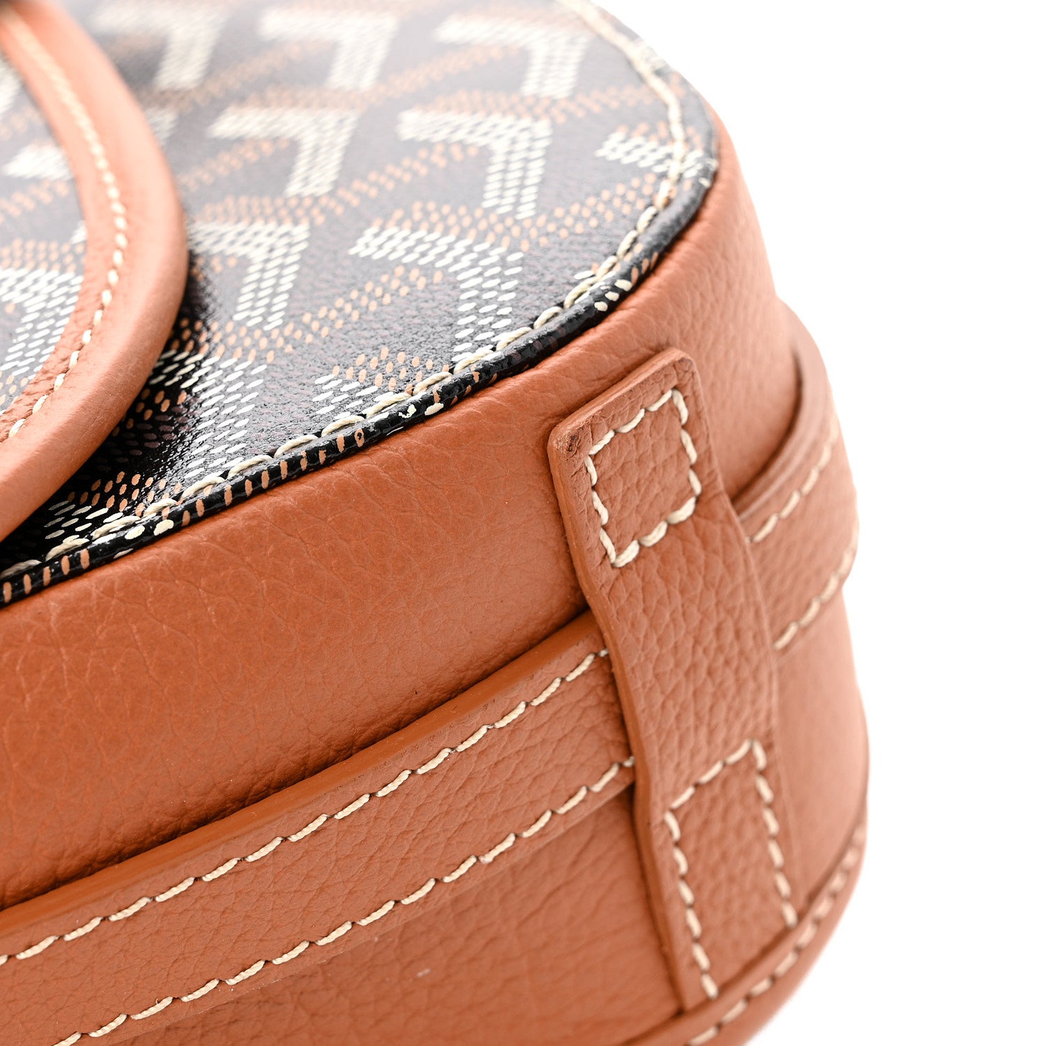 Goyard Goyardine Belvedere II PM Messenger Bag Black Gold 9 of 10