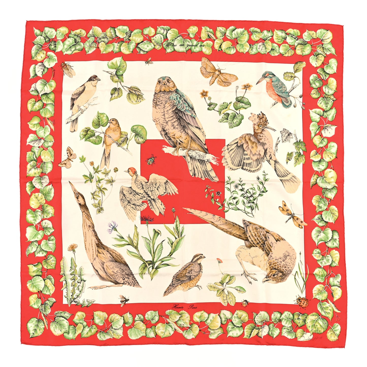 Silk La Vie Au Grand Air Scarf 90
