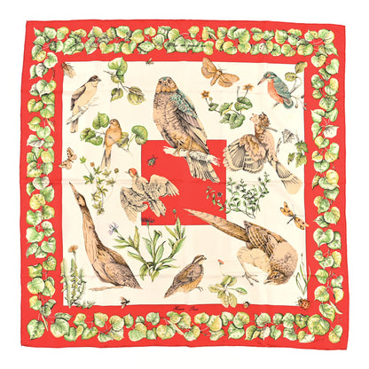 Hermes Silk La Vie Au Grand Air Scarf 90 1 of 3
