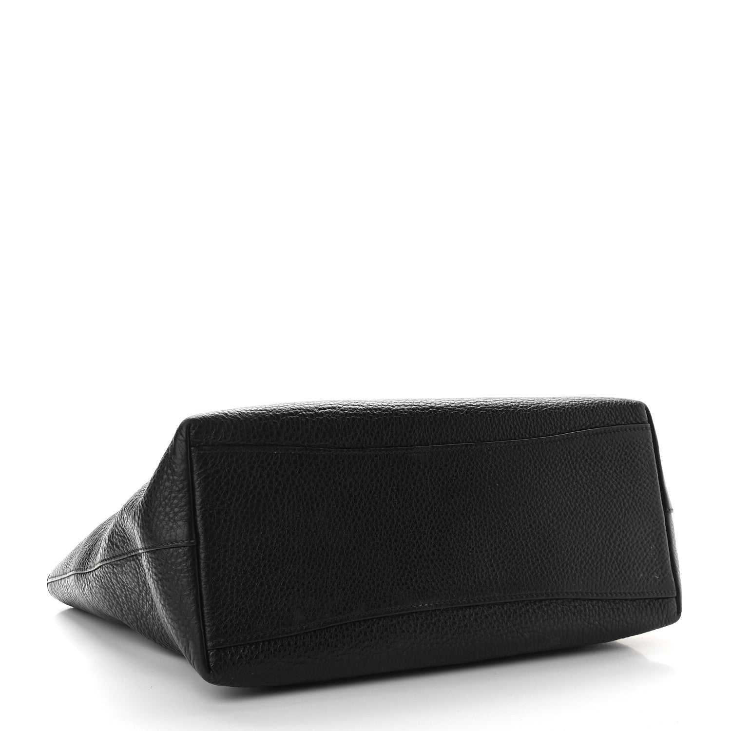Prada Vitello Phenix Embossed Logo Tote Black 4 of 9