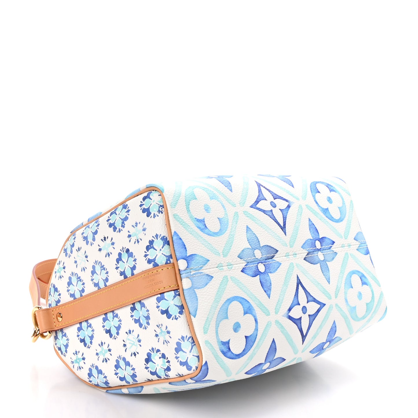 Monogram Tiles By The Pool Speedy Bandouliere 25 Lagoon Blue