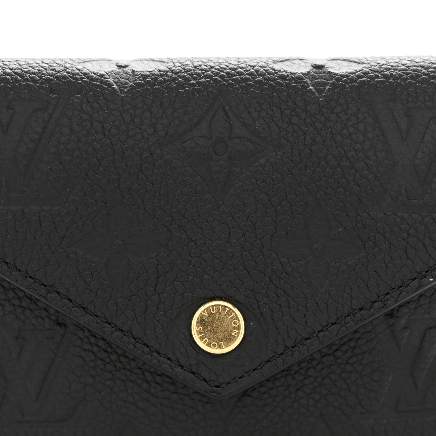 Louis Vuitton Empreinte Victorine Wallet Black 7 of 7