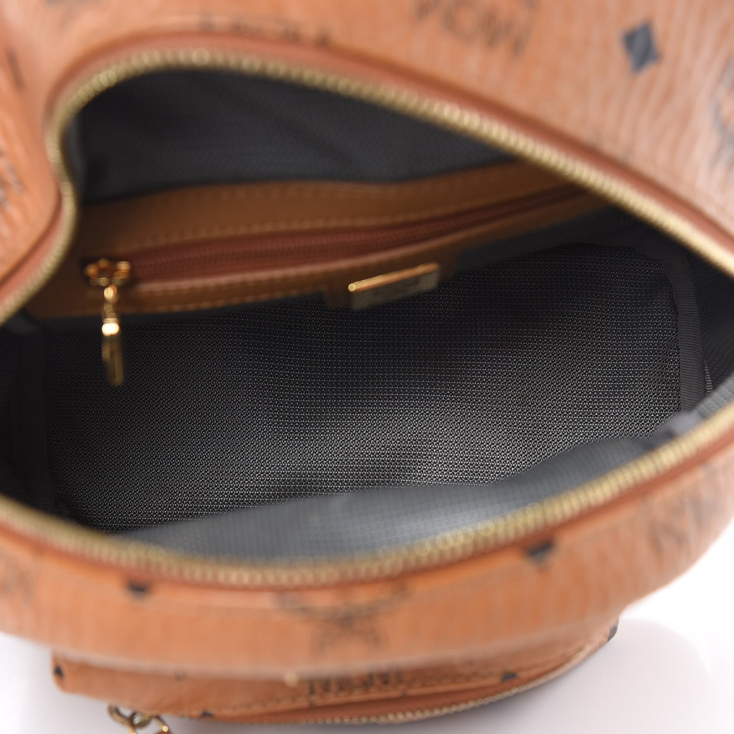 Visetos Side Stud Mini Stark Backpack Cognac