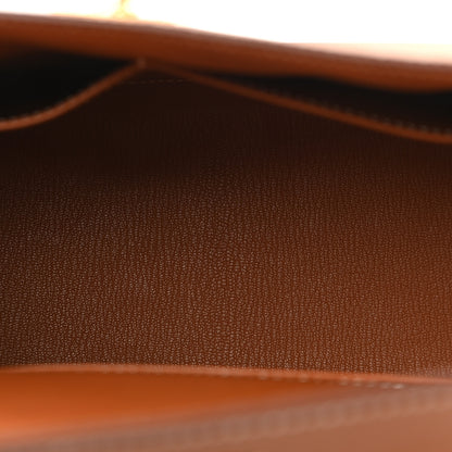 Hermes Epsom Kelly Sellier 28 Gold 5 of 14