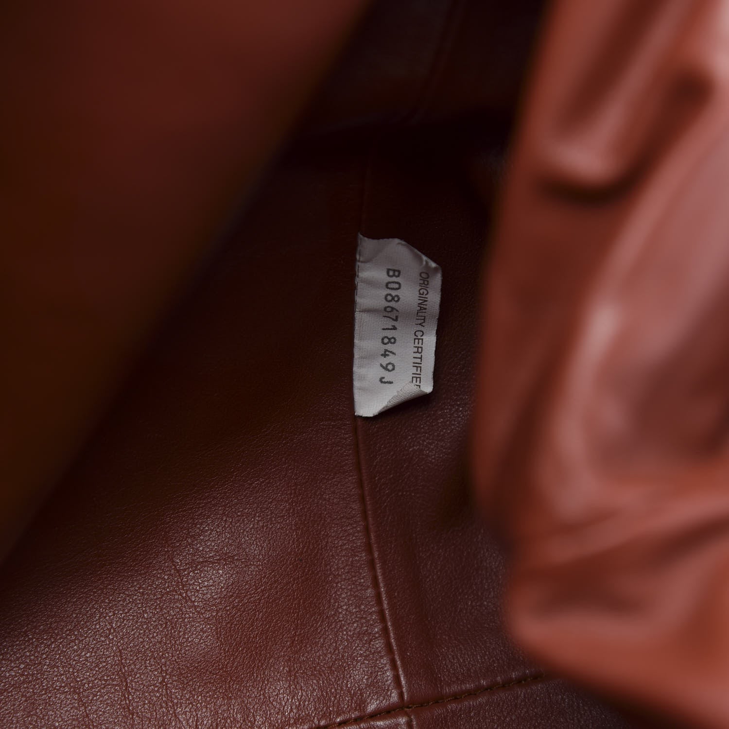Bottega Veneta Smooth Butter Calf The Pouch Oversized Clutch Rust 8 of 10