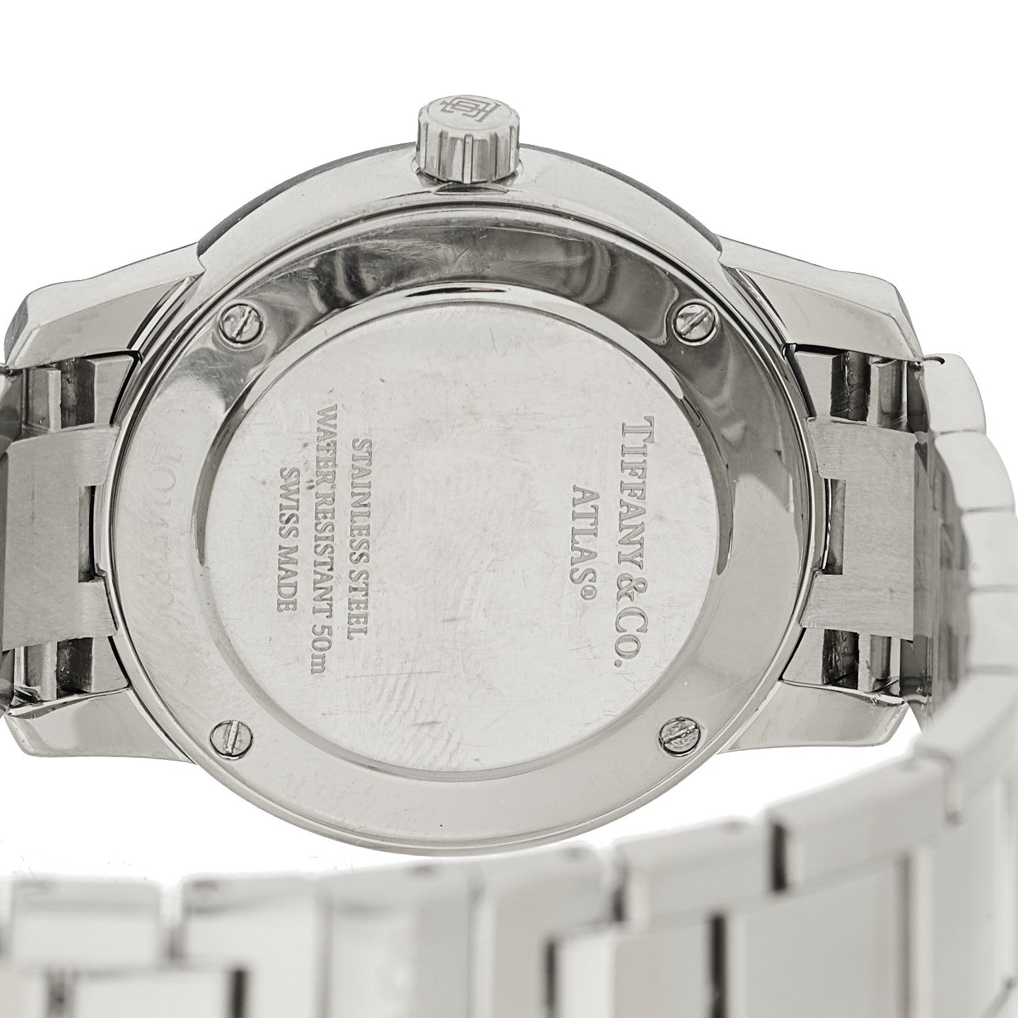 Stainless Steel 29mm Atlas 2-Hand Quartz Watch Pink
