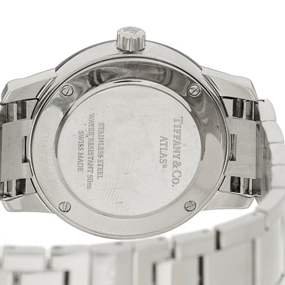 Tiffany Stainless Steel 29mm Atlas 2-Hand Quartz Watch Pink 4 of 5