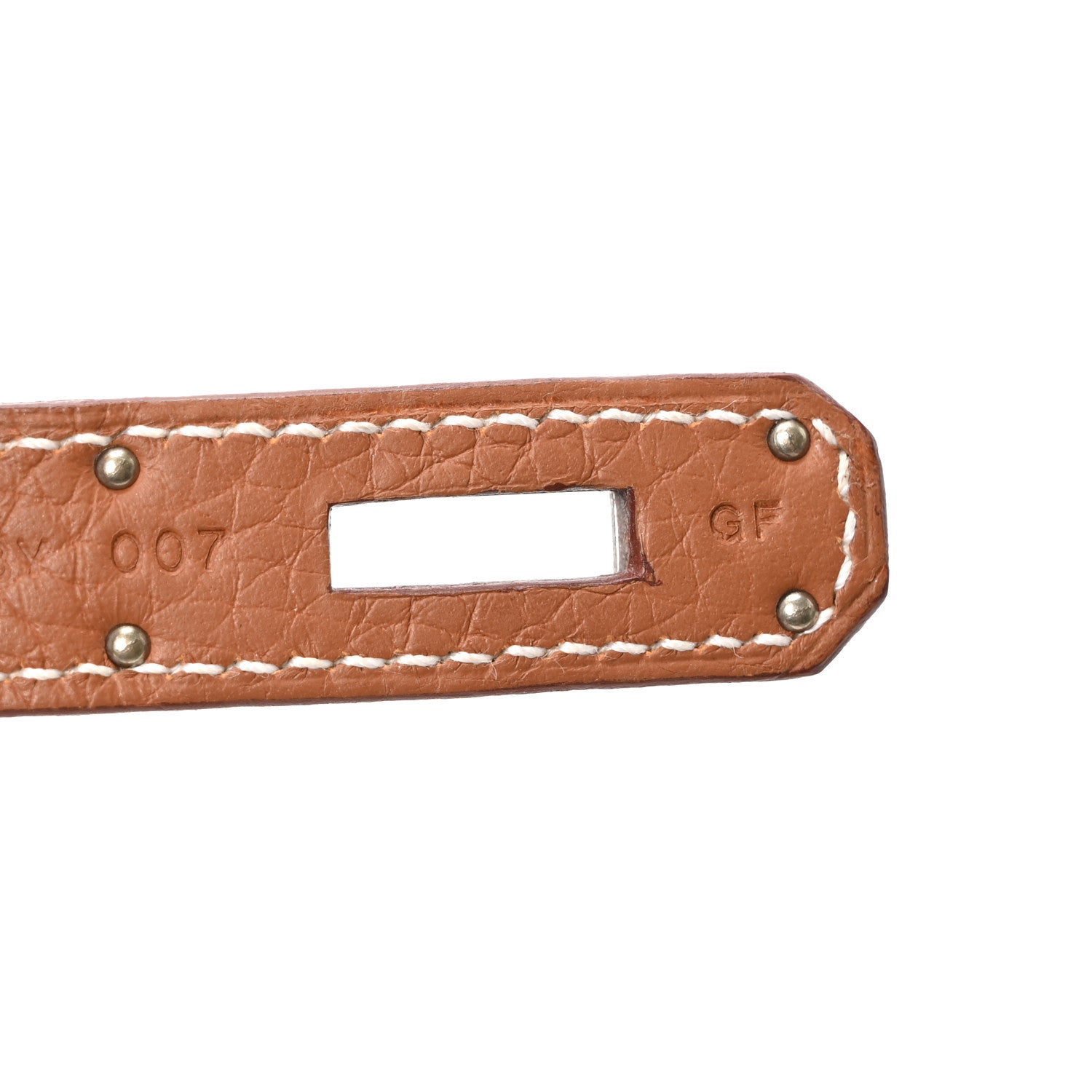 Hermes Taurillon Clemence Jypsiere 28 Gold 7 of 11