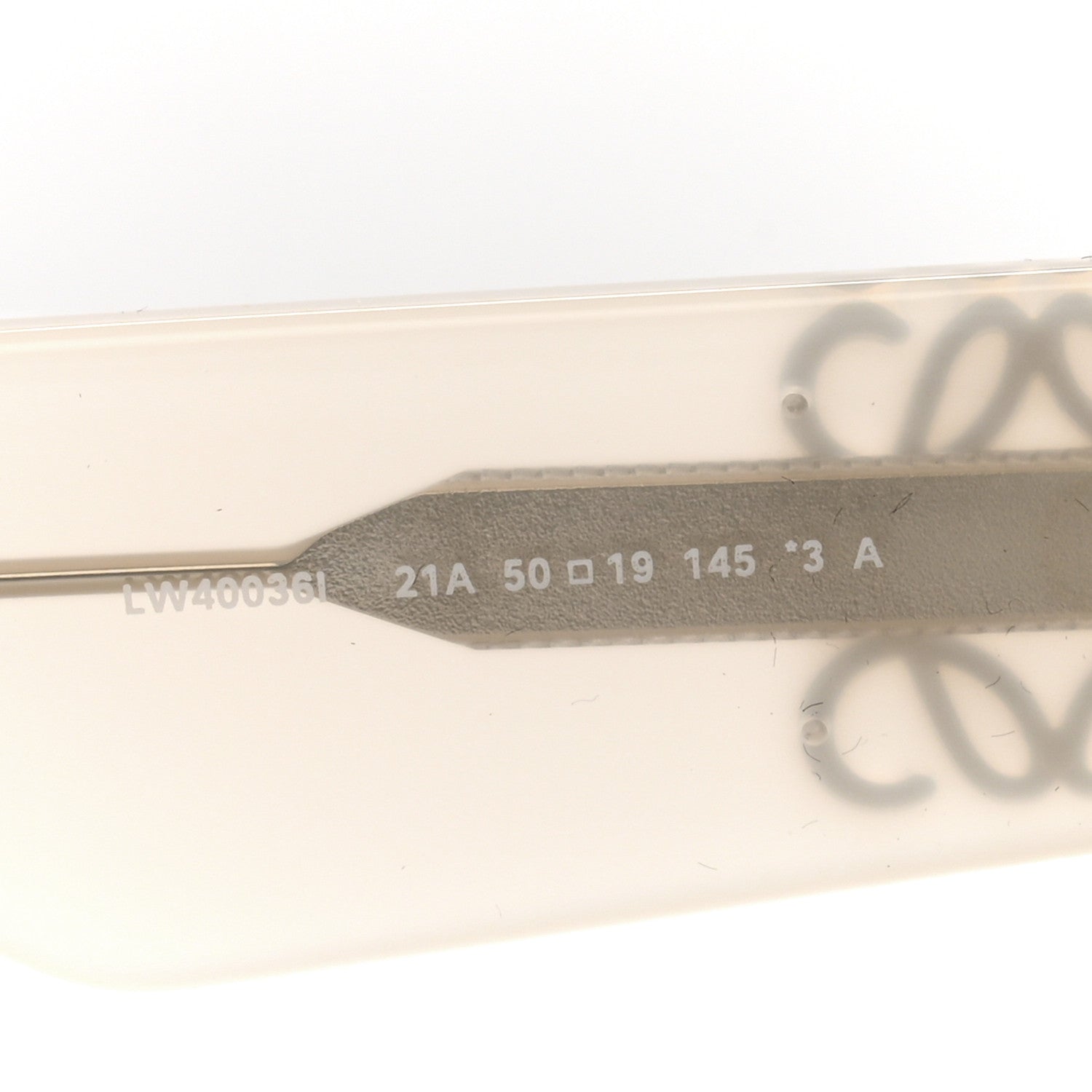 Loewe Acetate Cat Eye Sunglasses LW40036I White 6 of 7