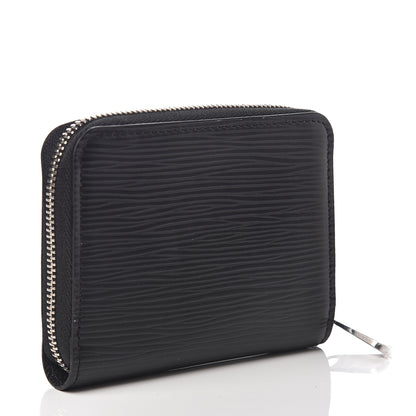 Louis Vuitton Epi Zippy Coin Purse Black 2 of 6