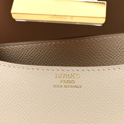 Hermes Epsom Constance 24 Craie 7 of 11