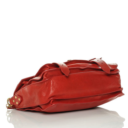 Proenza Schouler Lambskin Medium PS1 Satchel Red 4 of 6