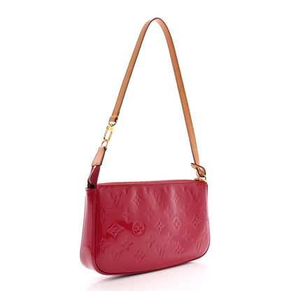 Louis Vuitton Vernis Pochette Accessories NM Rose Indien 3 of 10