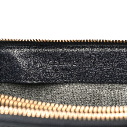 Celine Goatskin Large Trio Crossbody Bag Dark Blue 6 of 20