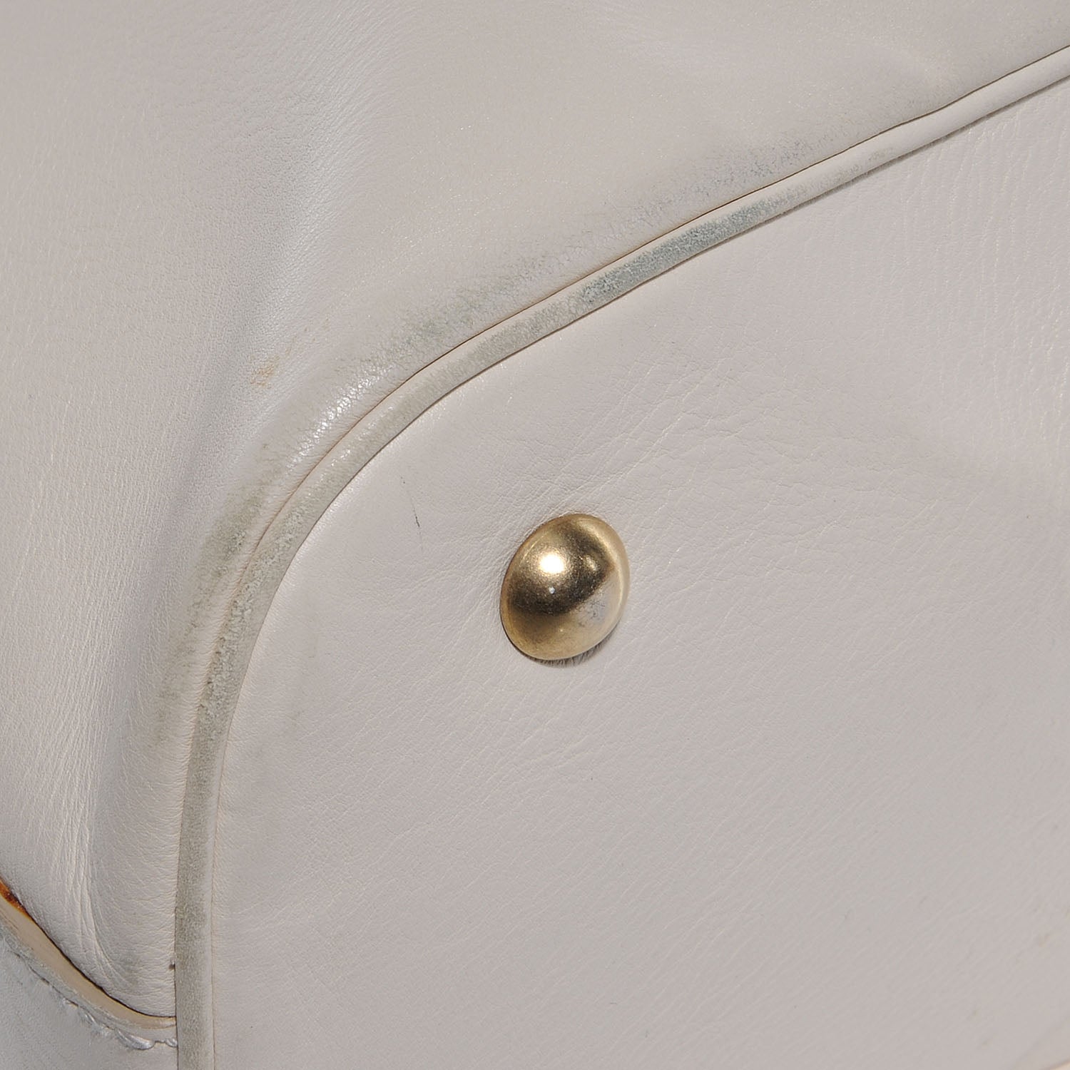 Saint Laurent Leather Large Muse Ivory 6 of 11