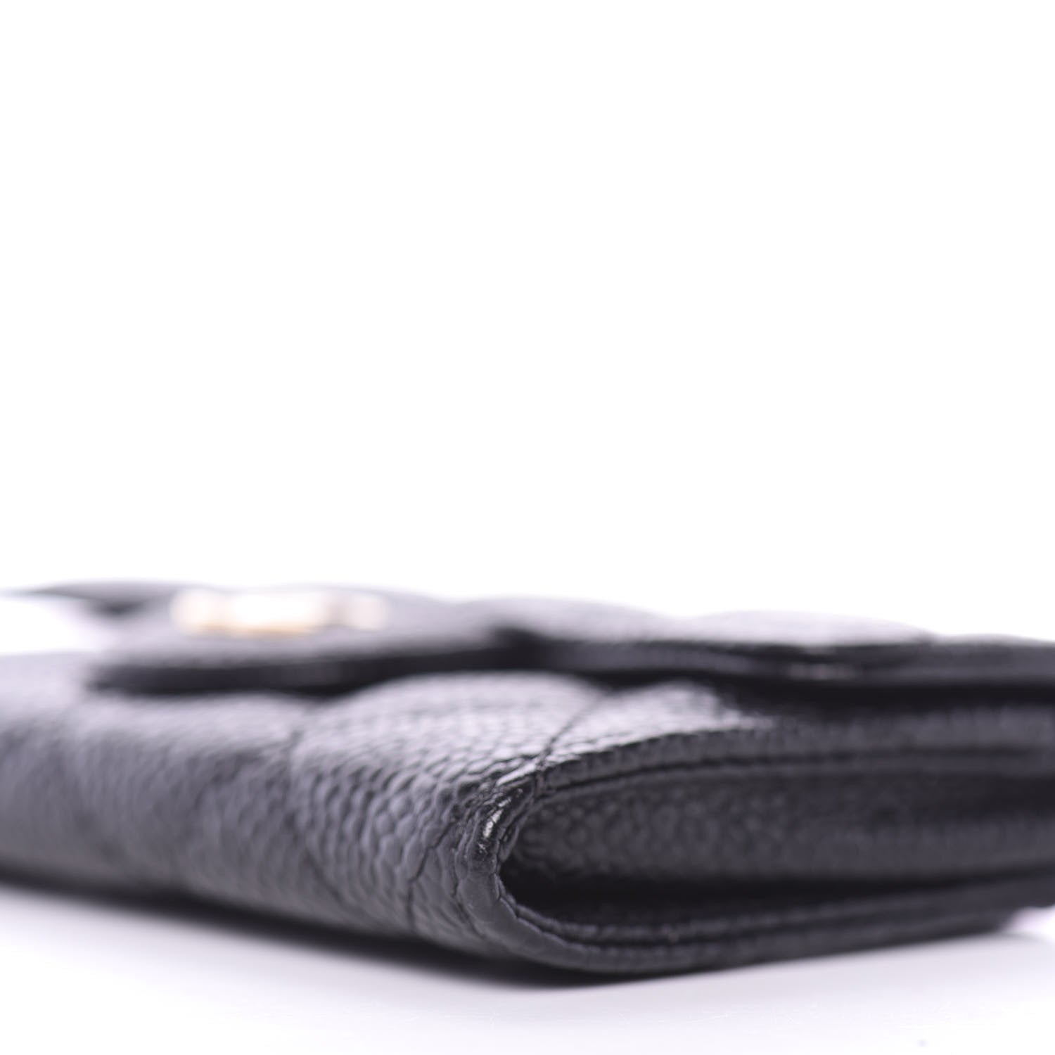 Chanel Caviar Quilted Flap Card Holder Black 7 of 11