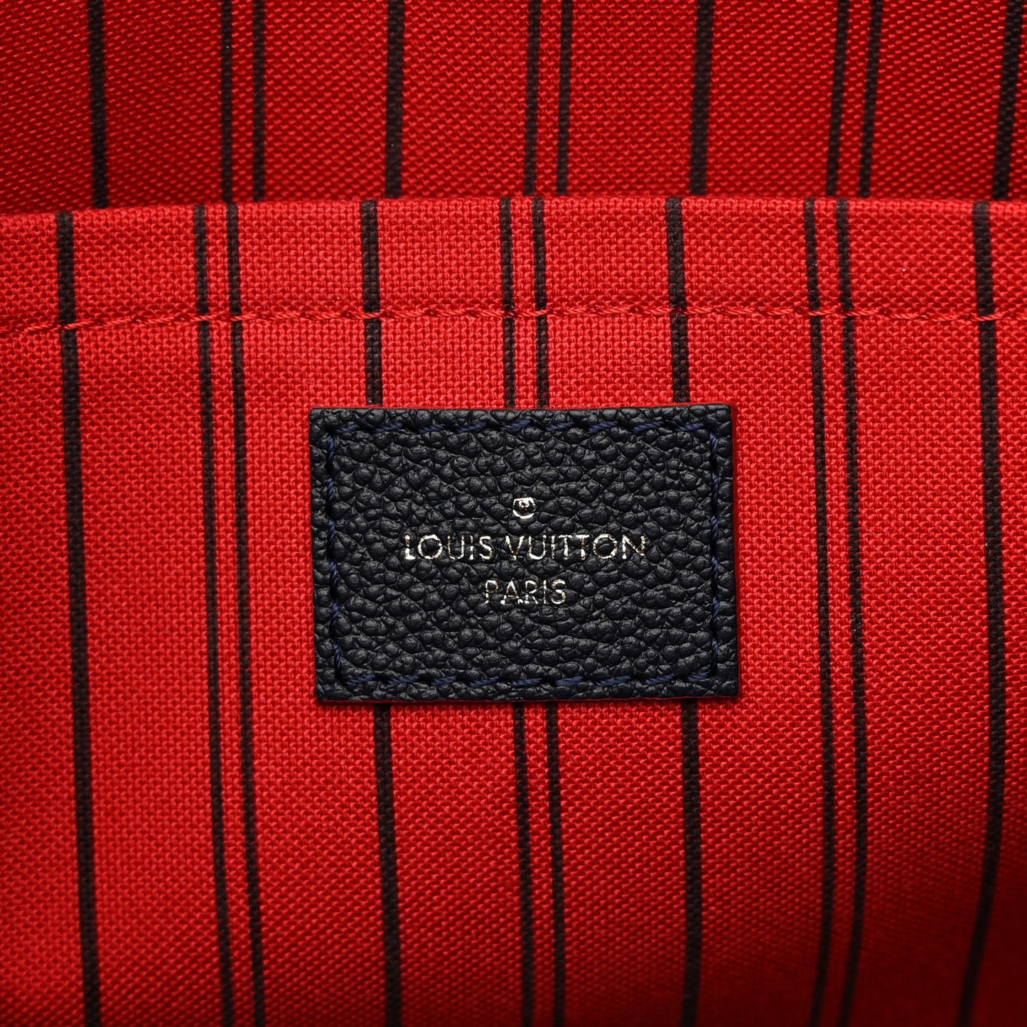 Empreinte Montaigne GM Marine Rouge