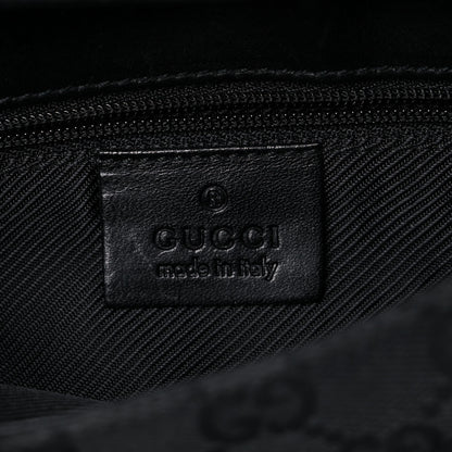 Gucci GG Monogram Web Flight Belt Bag Black 6 of 21