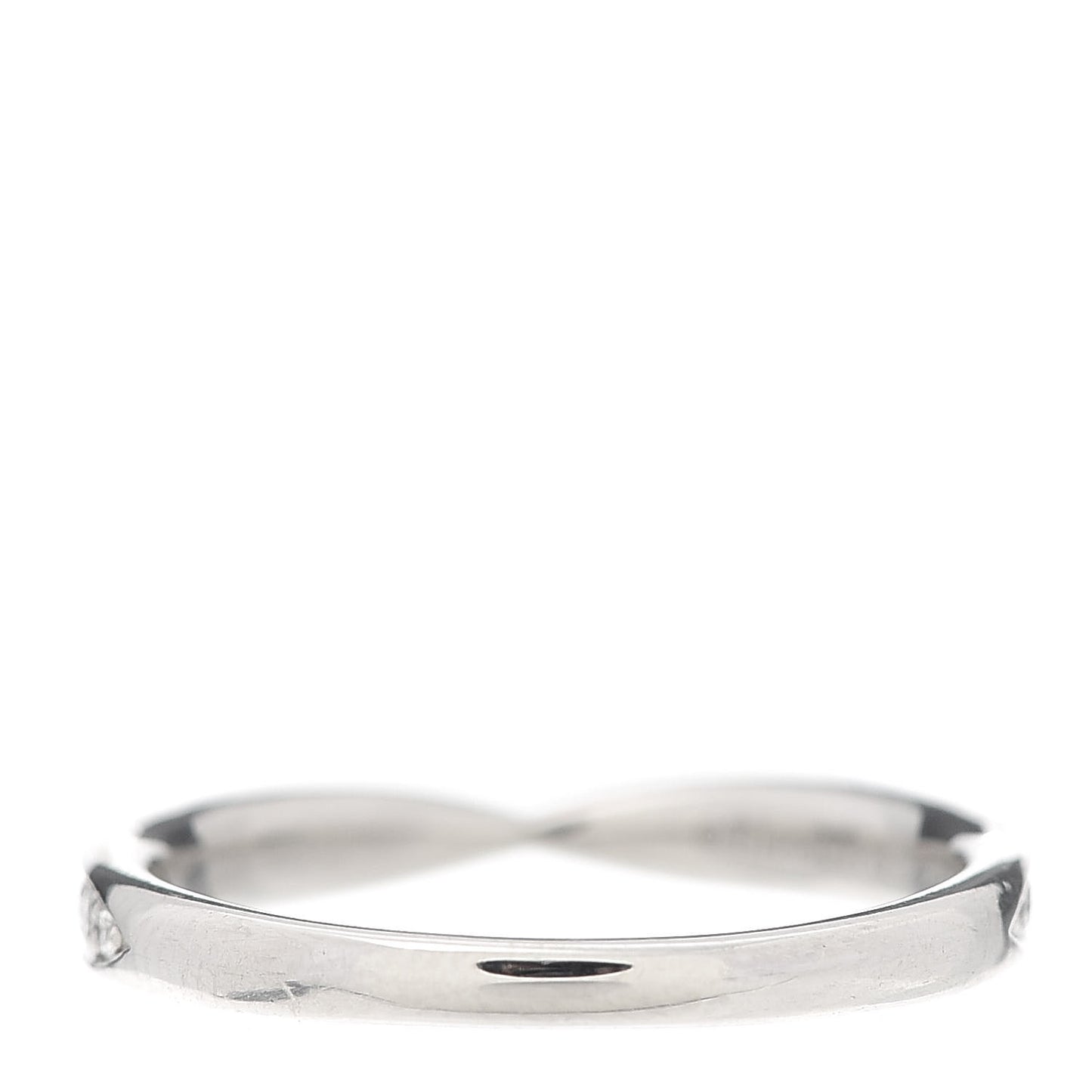 Platinum Diamond Harmony Bead-set Band Ring 49 5
