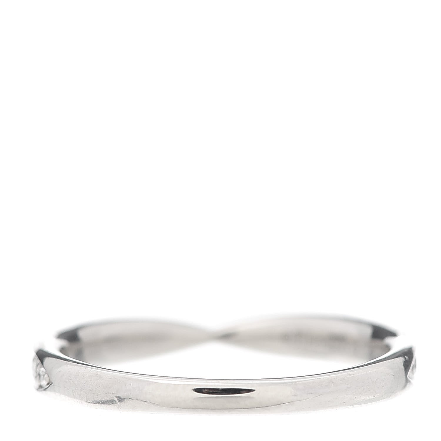 Tiffany Platinum Diamond Harmony Bead-set Band Ring 49 5 3 of 4