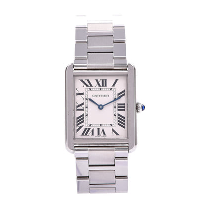 Cartier Stainless Steel 27mm Tank Solo Quartz Watch 1 of 7