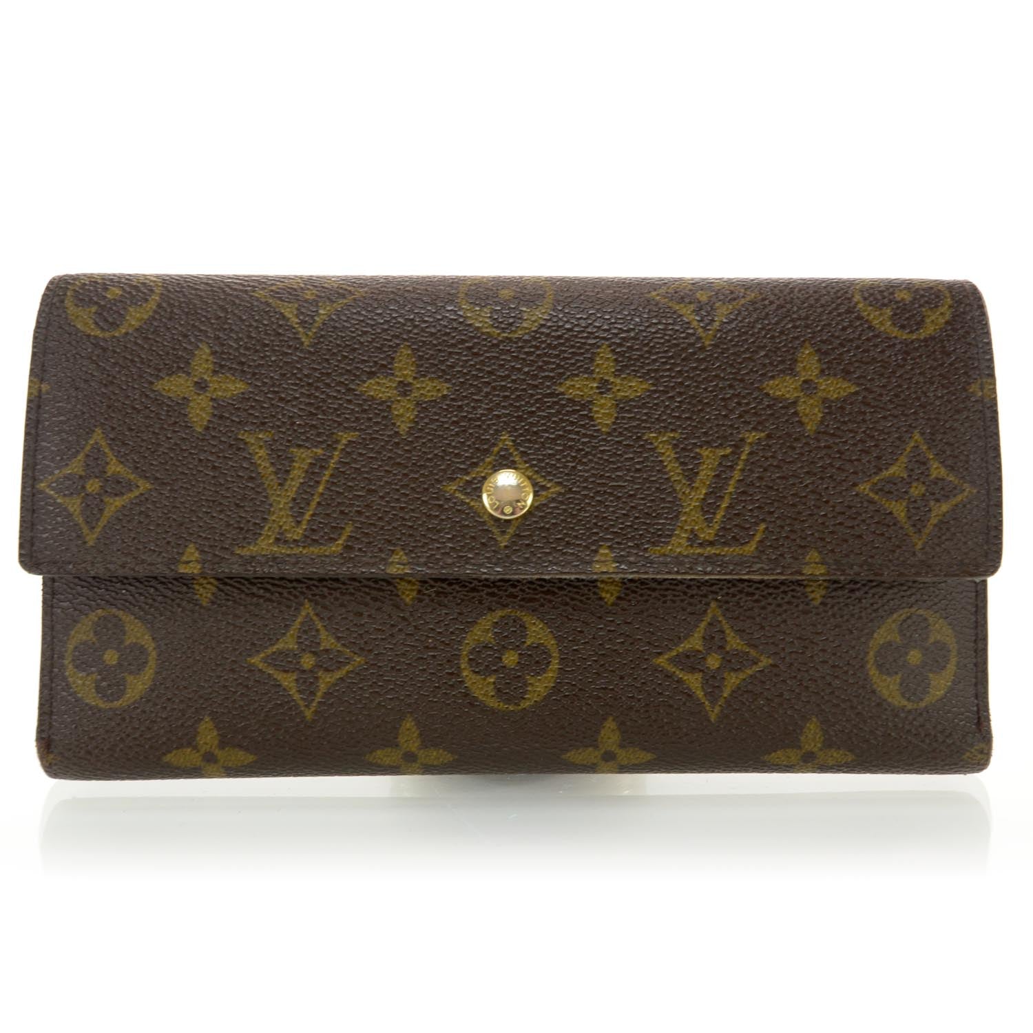 Louis Vuitton Monogram Porte Tresor International Wallet 1 of 7
