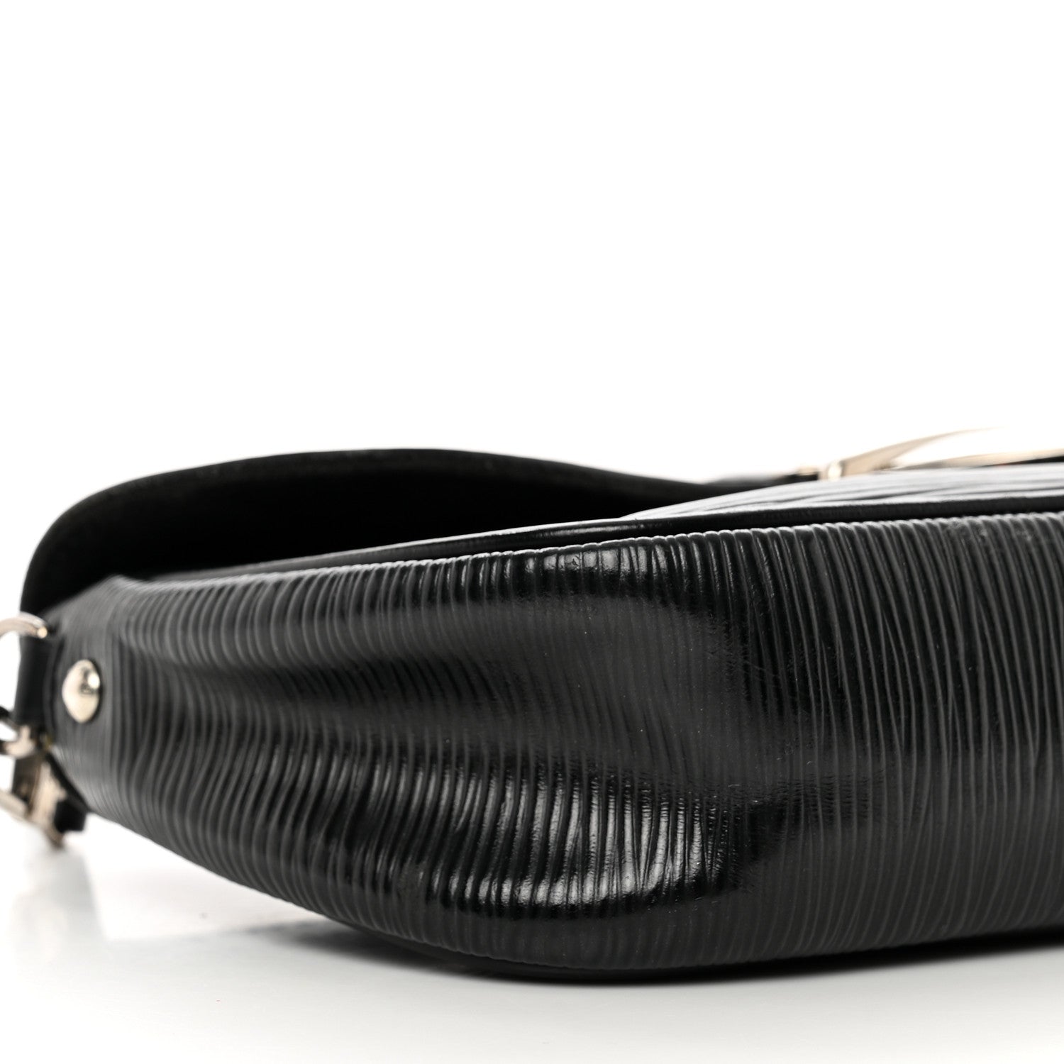 Louis Vuitton Epi Montaigne Clutch Black 7 of 9