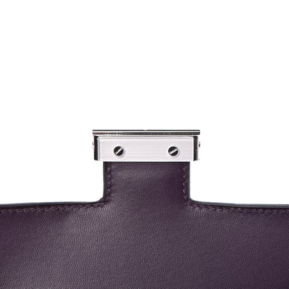 Hermes Ostrich Constance 18 Violine 10 of 20
