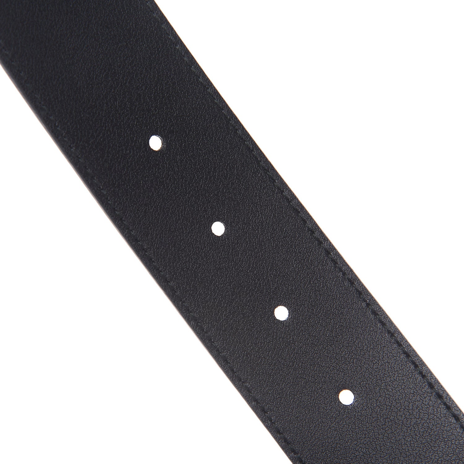 Gucci Textured Calfskin Double G 40mm Belt 110 44 Black 6 of 7