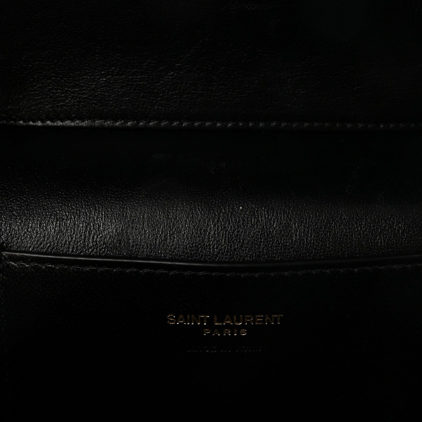 Lambskin Quilted Mini Gaby Vanity Case Black