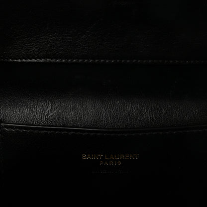 Saint Laurent Lambskin Quilted Mini Gaby Vanity Case Black 6 of 9