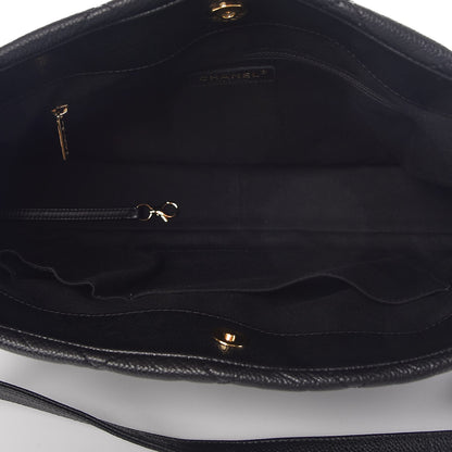 Chanel Caviar Quilted Timeless CC Soft Tote Black 5 of 7