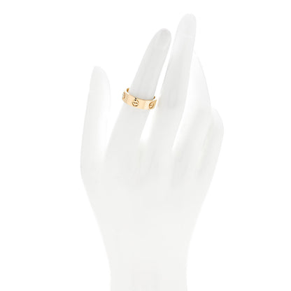 Cartier 18K Yellow Gold 5.5mm LOVE Ring 52 6 2 of 4