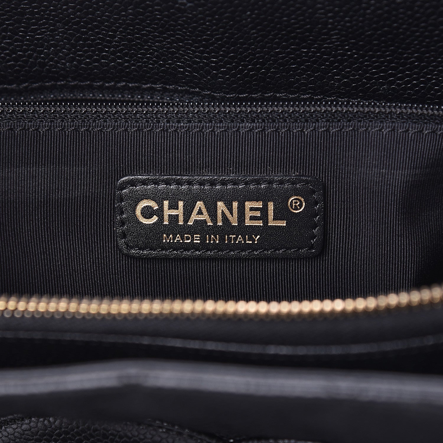 Chanel Caviar Quilted Grand Shopping Tote GST Black 6 of 15