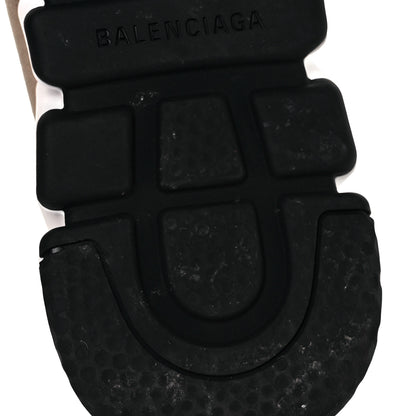 Balenciaga Neoprene Knit Bi-Color Sole Womens Speed Sneakers 37 Beige White Black 7 of 8